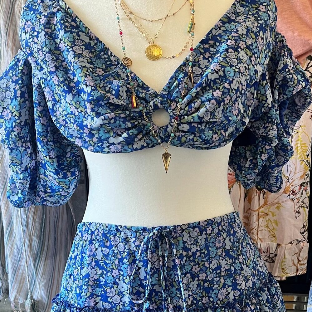 Top and Skirt Set